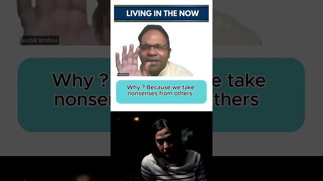 Short video: Living in the NOW